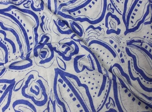 Tecido de Tricô Estampado em Papel de Linho: Um Guia Técnico e de Moda Completo